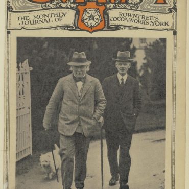 Lloyd George visits Rowntrees, with Seebohm Rowntree