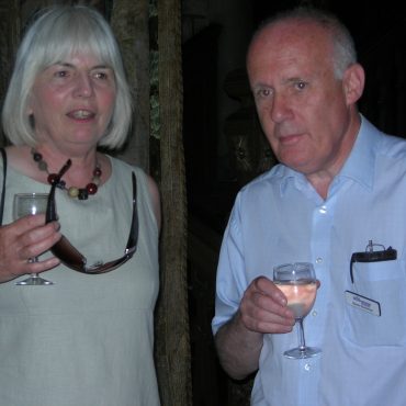 Steven Burkeman, founder and chair, and wife Jane
