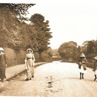 Hay Lane near Friedensthal, Scalby in 1915