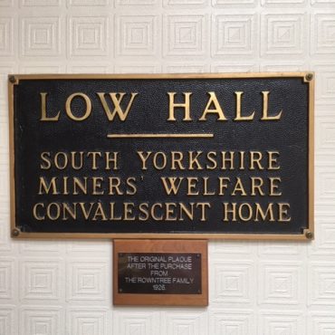 Low Hall, today a holiday home for the NUM