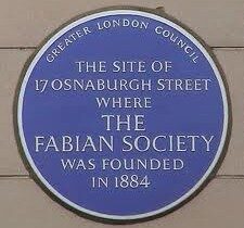 The Fabian Society Blue Plaque