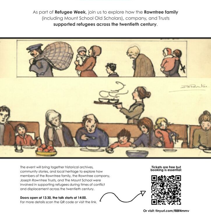 thumbnail of Refugees & Rowntrees Poster