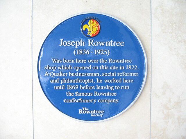 Joseph Rowntree Blue Plaque