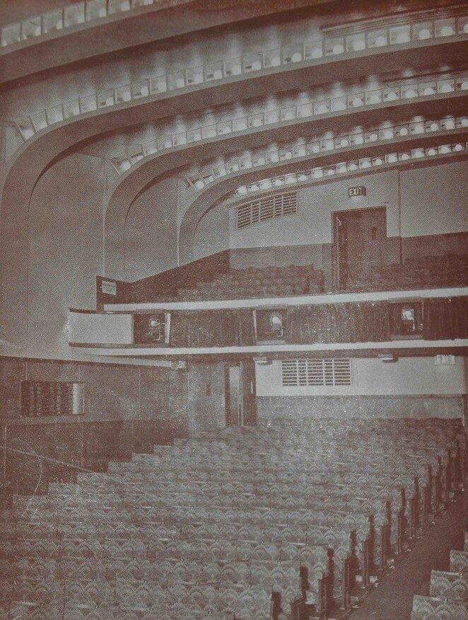 The seats in Joseph Rowntree Theatre