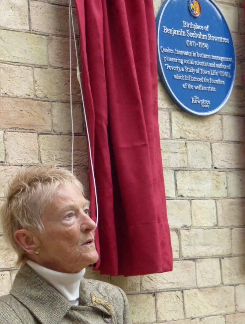 Plaque unveiling