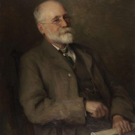Painting of Joesph Rowntree